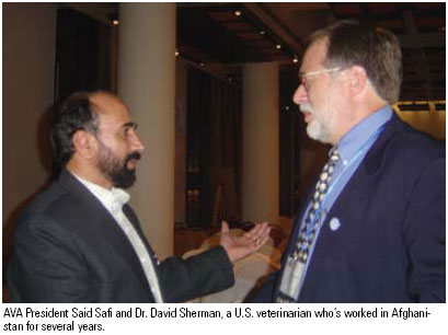 Drs. Said Safi (AVA president) and David Sherman