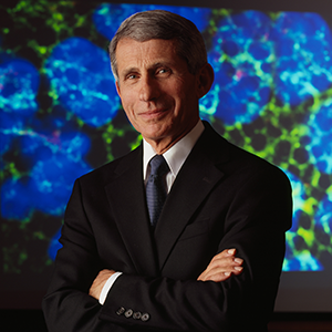 Headshot of Dr. Anthony Fauci, director of the National Institute of Allergy and Infectious Diseases