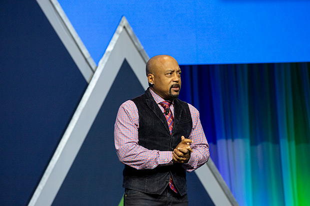 Daymond John shared his unique goal-setting strategies during the interactive general session presentation he gave on July 16 at AVMA Convention 2023 in Denver. 