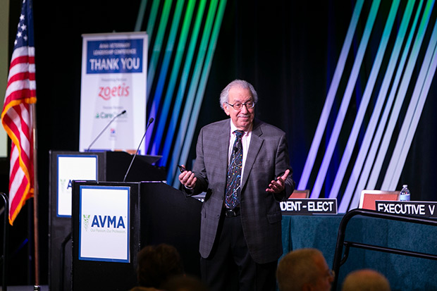 VIDEO Richard Boyatzis, PhD, speaks at the AVMA Veterinary Leadership Conference in Chicago, IL