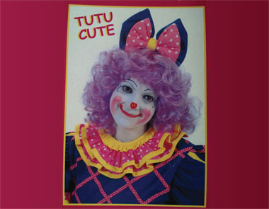 Dr. Zimmerman as Tutu Cute the clown