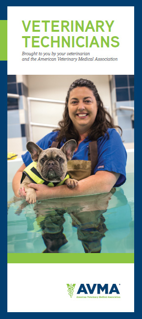 Veterinary Technician Brochure cover