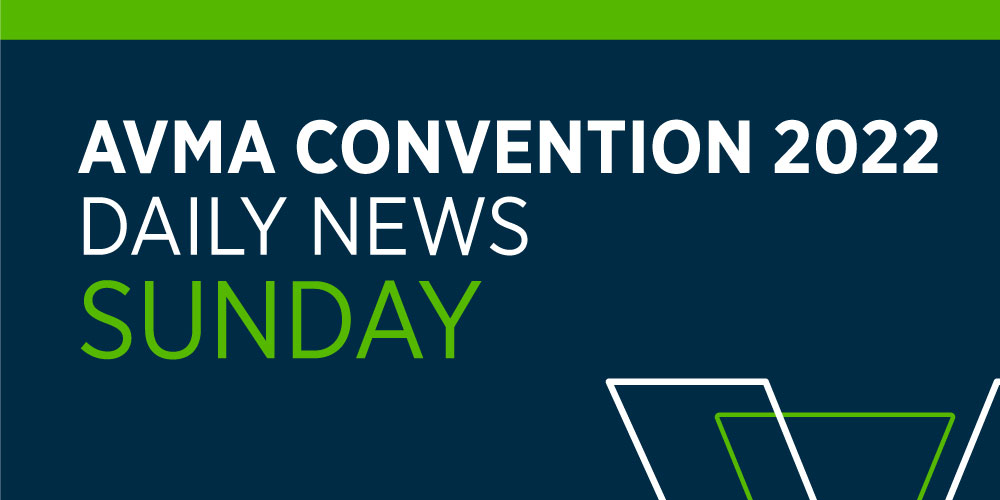 AVMA Convention 2022 Daily News Banner - Sunday