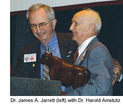 Drs. Jarrett (left) and Amstutz