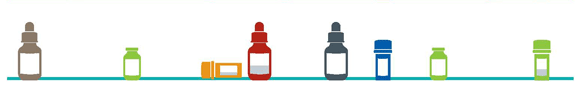 Illustration: Drug containers