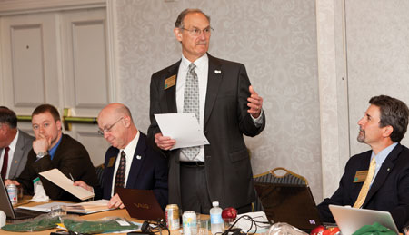 Dr. Cohn and other AVMA Executive Board members