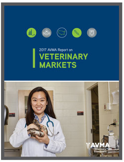 Report cover: 2017 AVMA Report on Veterinary Markets