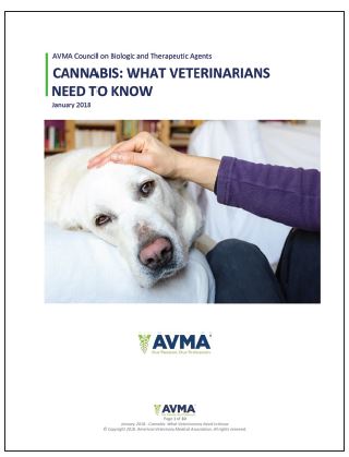 Cover: "Cannabis: What Veterinarians Need to Know"