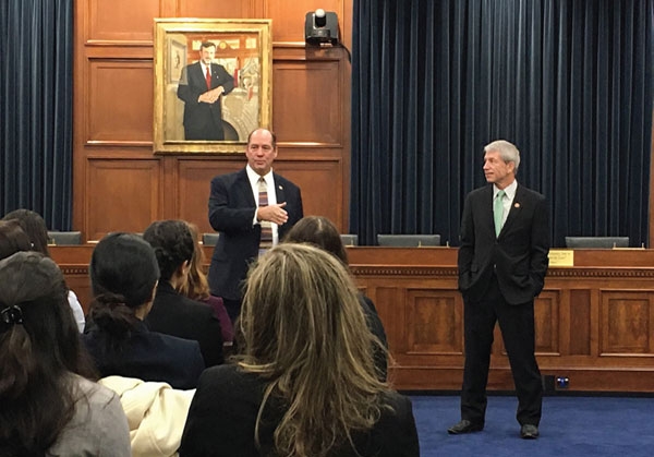 Reps. Ted Yoho and Kurt Schrader advocate for profession